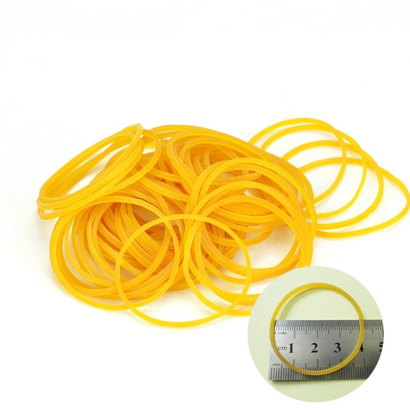 40mm X 1.4mm High-Visibility Natural Rubber Bands – Eco-Friendly Elastic Bands For Daily & Industrial Use