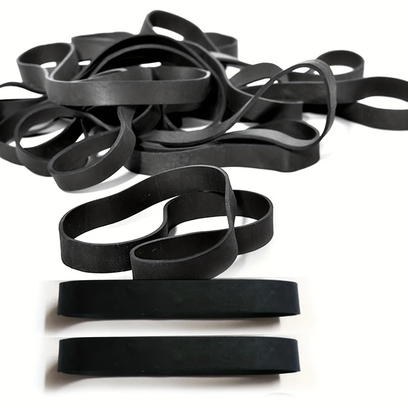 Heavy-Duty Black Elastic Straps Heavy-Duty Black Elastic Straps