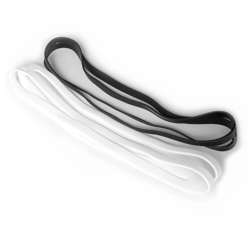 Black And White Rubber Bands