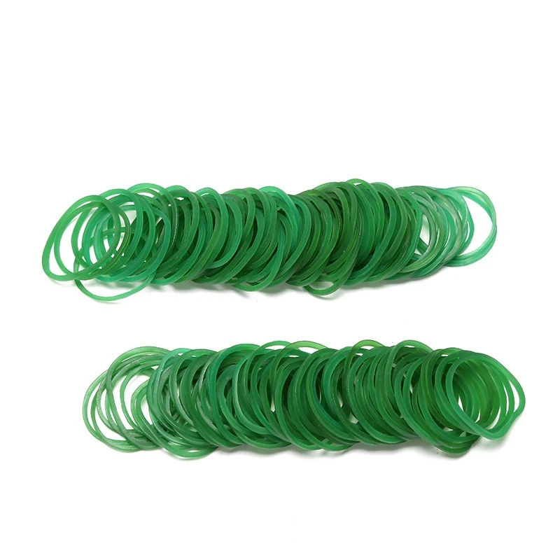 Non-slip dark green rubber bands industrial grade Non-slip dark green rubber bands industrial grade