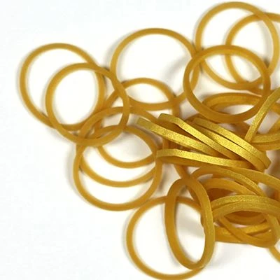Metallic Gold Rubber Bands