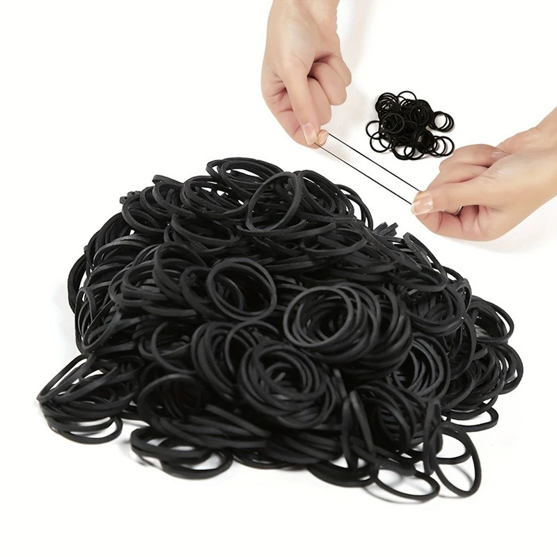 Small Black Rubber Bands