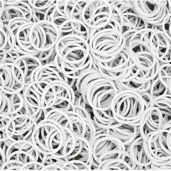 mini whtie rubber rings mini whtie rubber rings