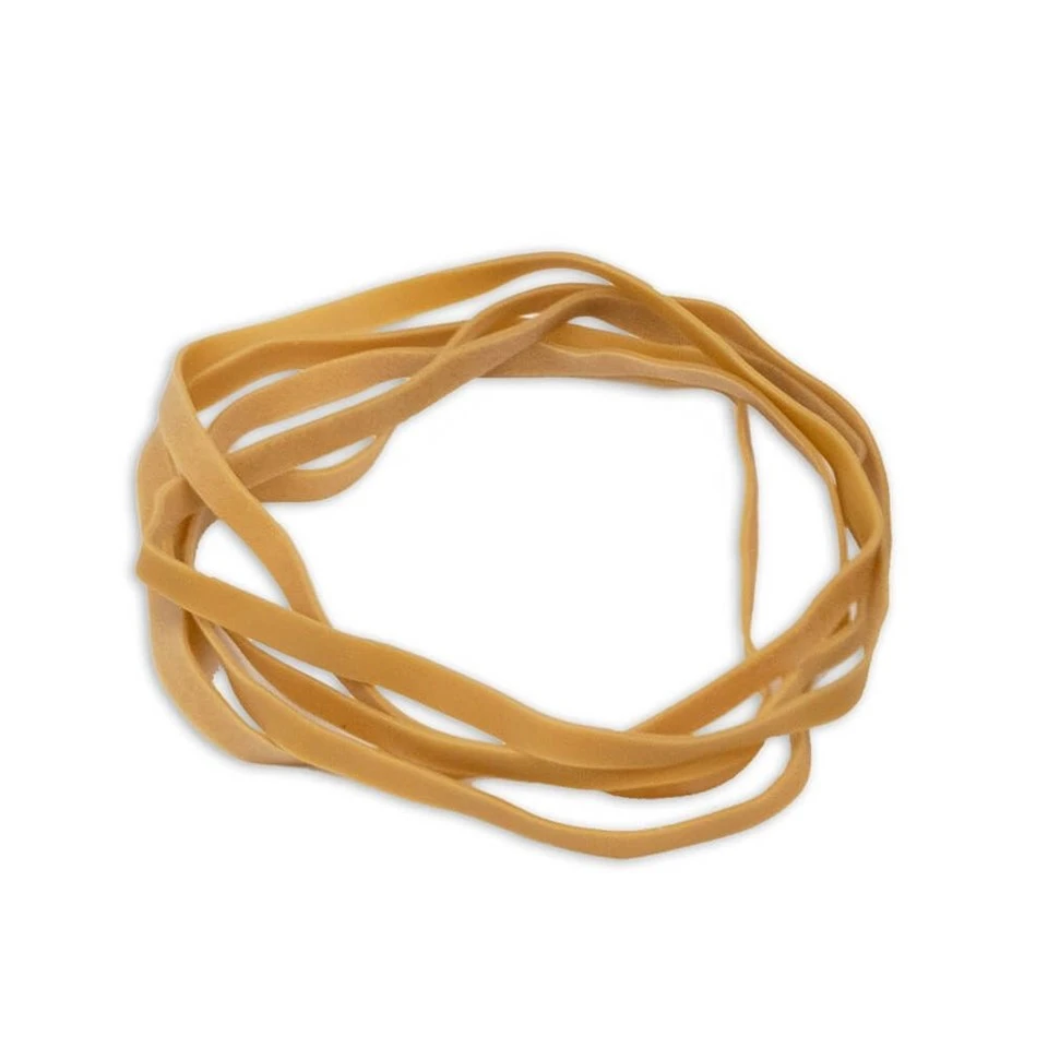 Biodegradable newspaper rubber bands