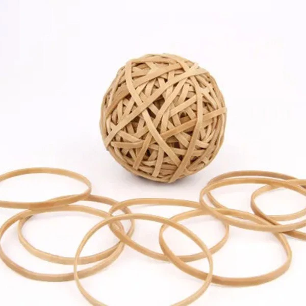Brown rubber band ball Brown rubber band ball