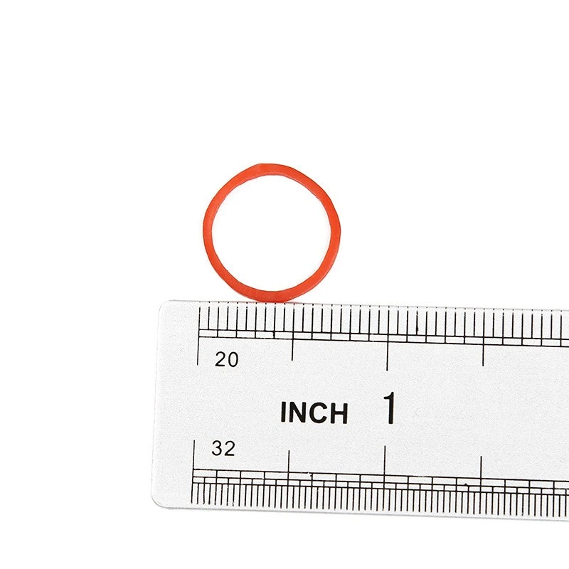 Dark Red Mini Non-Slip Rubber Bands Dark Red Mini Non-Slip Rubber Bands