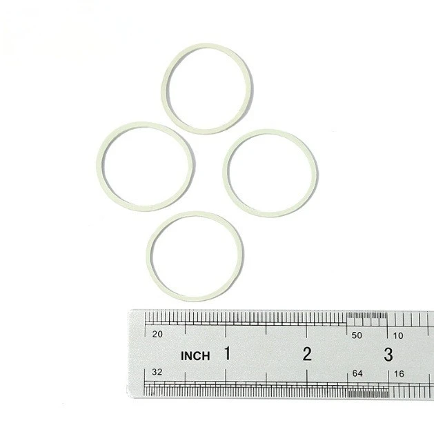 Custom-sized small white rubber bands for packaging Custom-sized small white rubber bands for packaging