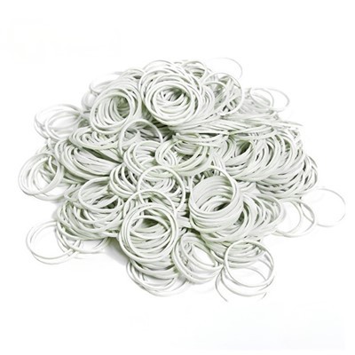 Small White Rubber Bands