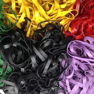 Thick Colored Industrial Rubber Bands